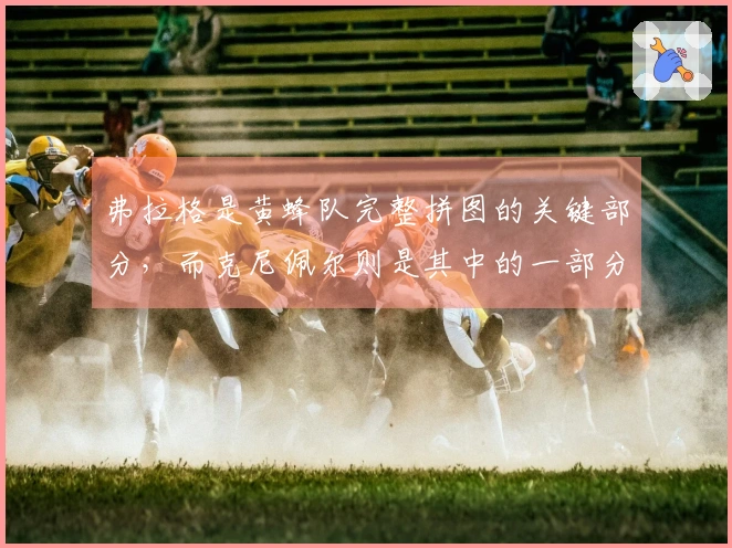 弗拉格是黄蜂队完整拼图的关键部分，而克尼佩尔则是其中的一部分